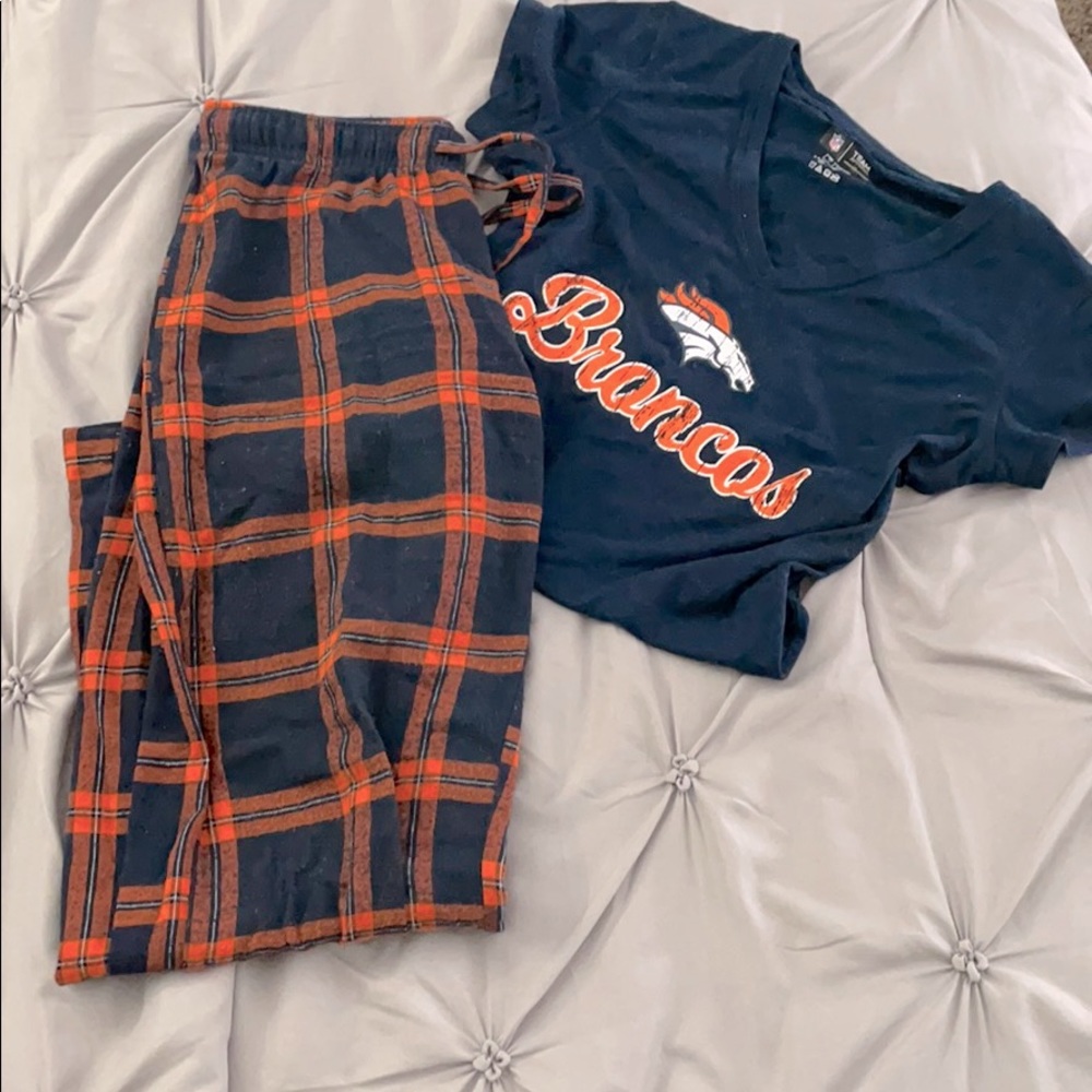 Denver Broncos Pajama Set